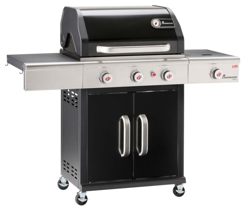 Grill gazowy TRITON maxX PTS 3.1 czarny (14,0 kW) - 13843