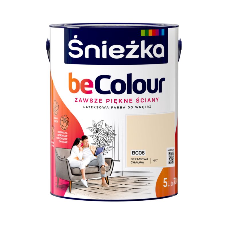 Farba Śnieżka Becolour sezamowa chałwa 5 l