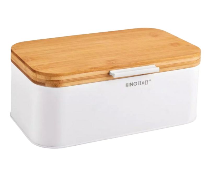 Chlebak bambusowo stalowy Kinghoff kh-1795 1szt