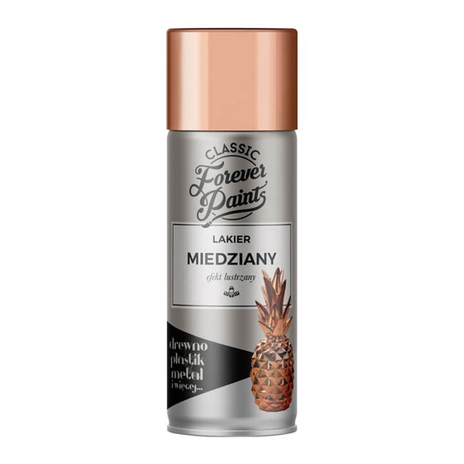 Lakier efekt lustrzany Forever Paints 400 ml miedziany
