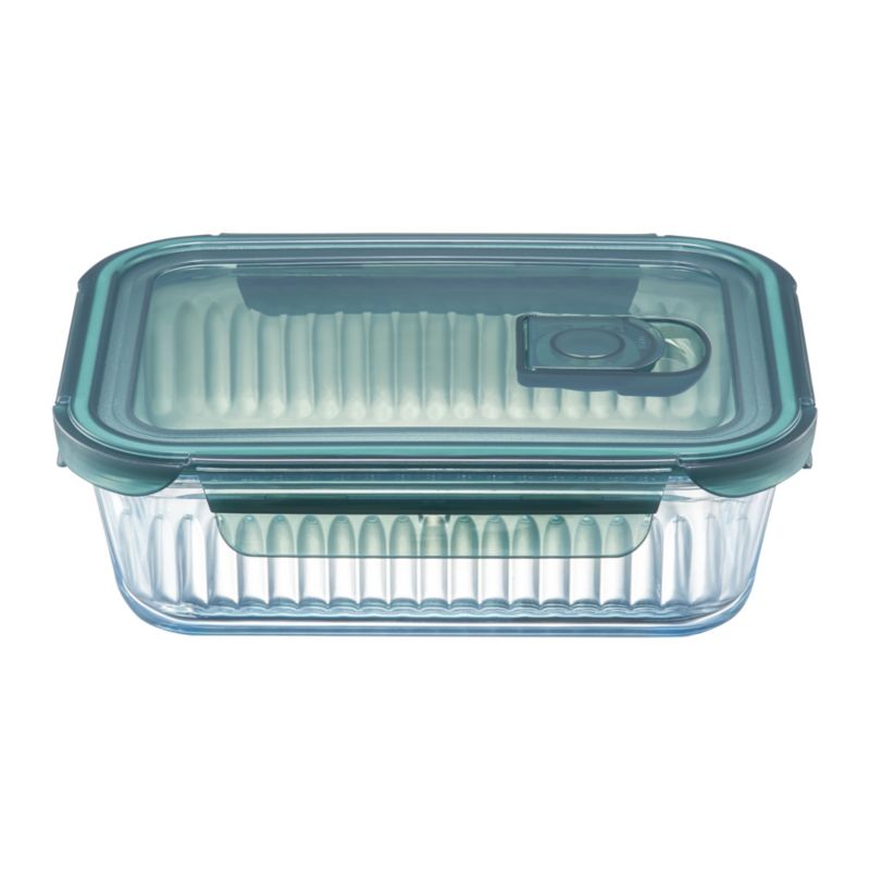 Pojemnik żaroodporny z pokrywką Ambition Rillet prostokątny 1 l