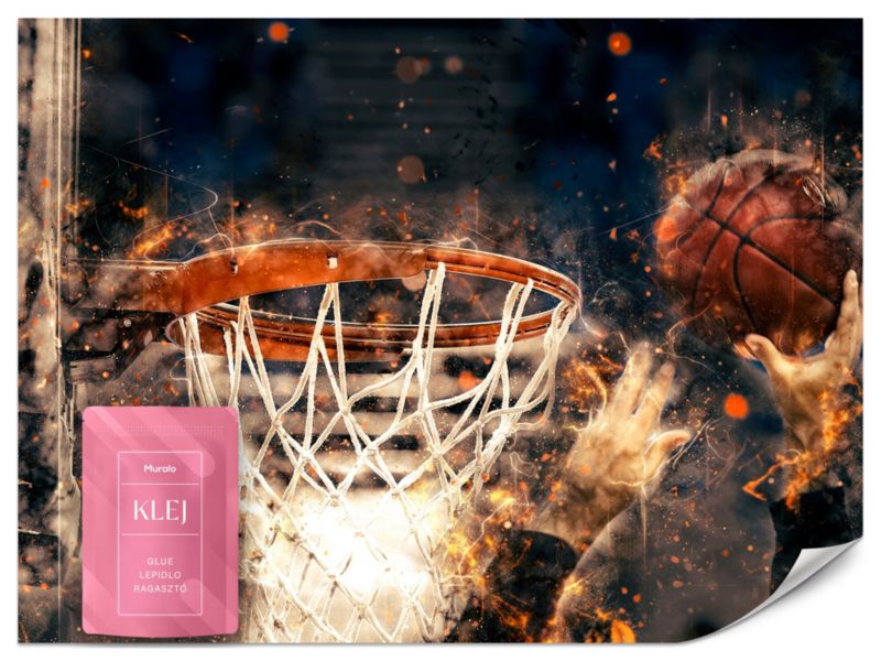 Fototapeta Muralo Koszykówka Sport Abstrakcja 250x175 cm 1szt.