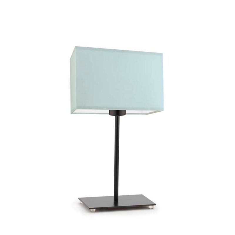 Lampka Nocna Volta Light Factory Moto Abażur Miętowy Prostokąt 1xE27 1szt.