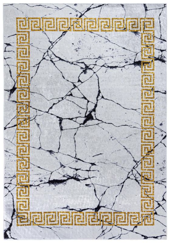 Dywan Nowoczesny Toscana 23021 Mazovia 120 x 170 cm jasnoszary, złoty 1 szt.