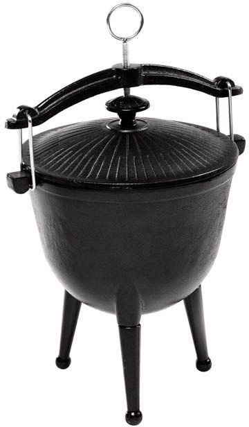 Kociołek myśliwski Master Grill&Party żeliwny 8 l