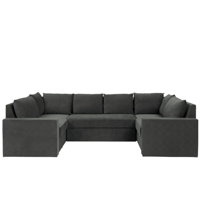 Narożnik z funkcją spania MIRJAN 24 Denver Plus grafit 1 szt.