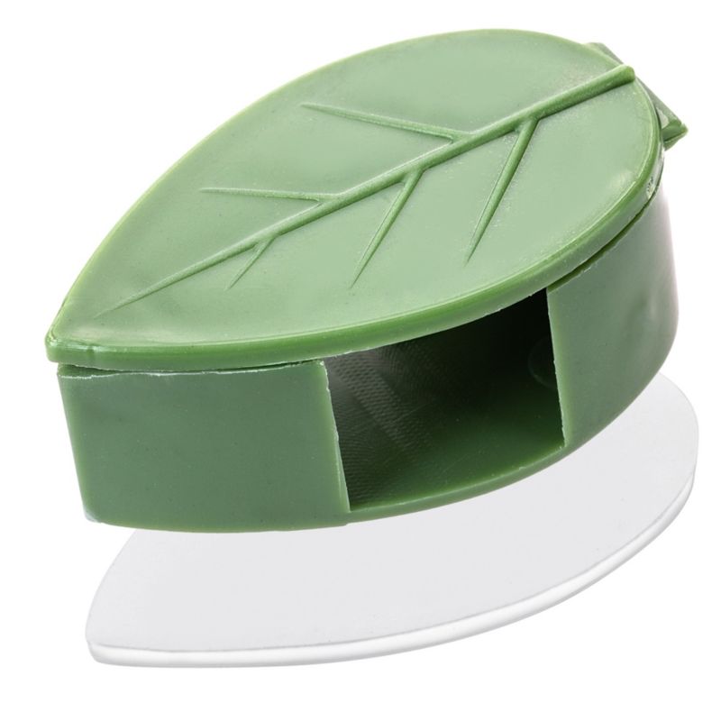 Klipsy KADAX do roślin samoprzylepne liście zielone 100 szt.