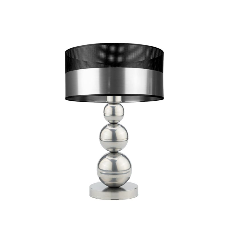 Lampka Nocna Volta Light Factory Bubble Abażur Srebrny/Srebrny 1xE27 1szt.