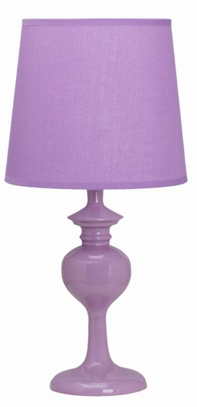 Lampka stołowa Candellux Berkane fioletowo-fioletowa 1 x E14 x 40W IP20 wym: 41 x 20 x 20 cm metal - 1 szt.