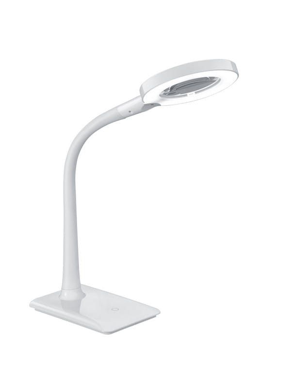 Lampka biurkowa Trio Lupo biała LED 5W 3500K 550lm IP20 wym: 35 x 13.5 x 13.5 cm tworzywo sztuczne - 1 szt.