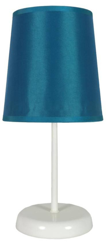 Niebieska lampka stołowa nocna do sypialni GALA 40W