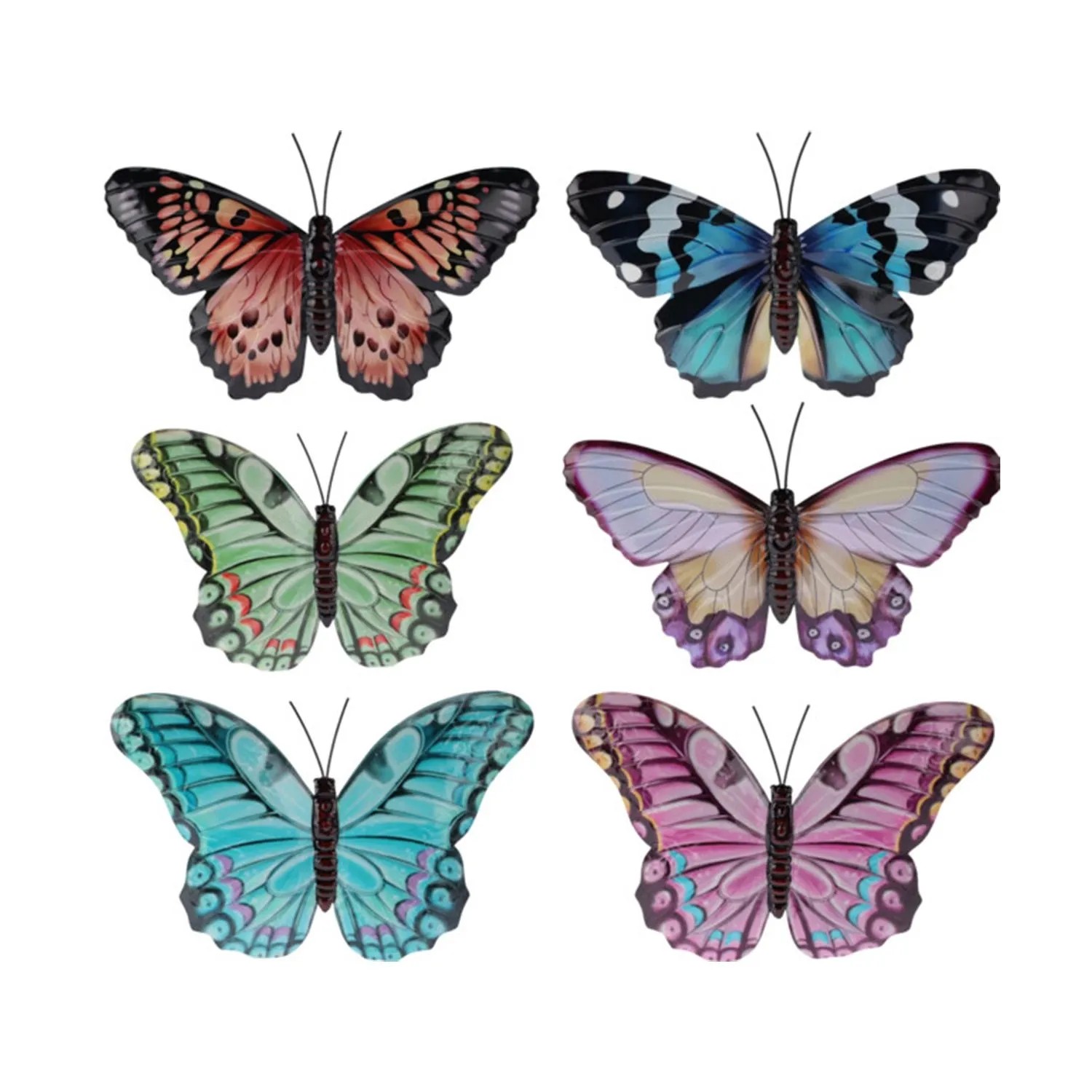 Figurka Motyl dekoracyjny mix - 31 cm