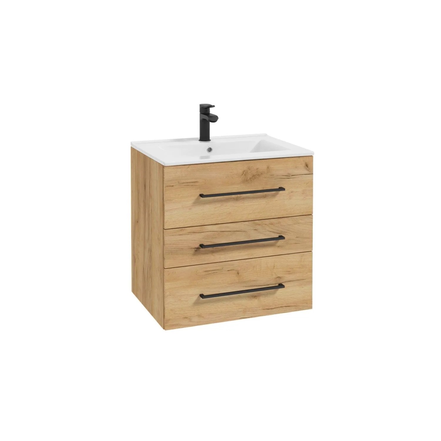 Szafka Metro60 pod umywalkę dąb złoty