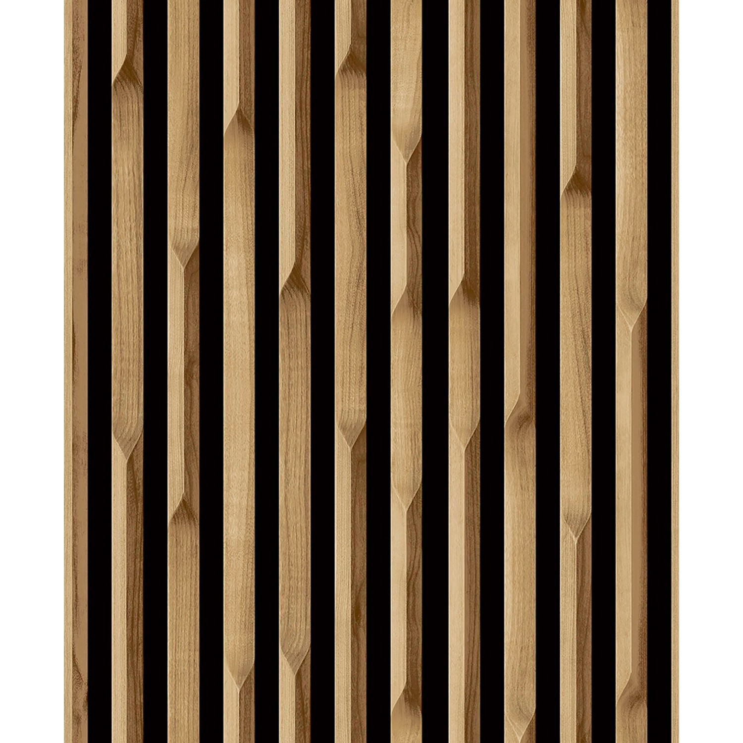 Tapeta winylowa na flizelinie Lambris pomarańczowy