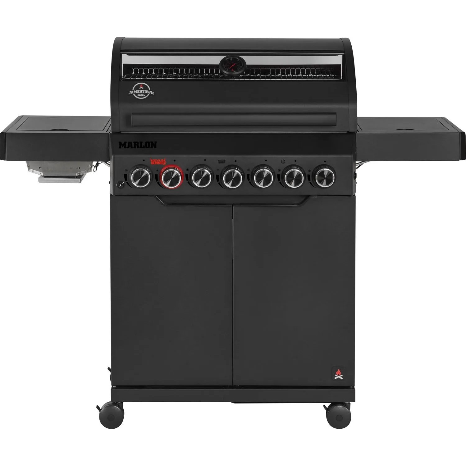 Jamestown Grill gazowy MARLON 4+3-palnikowy 24,0 kW