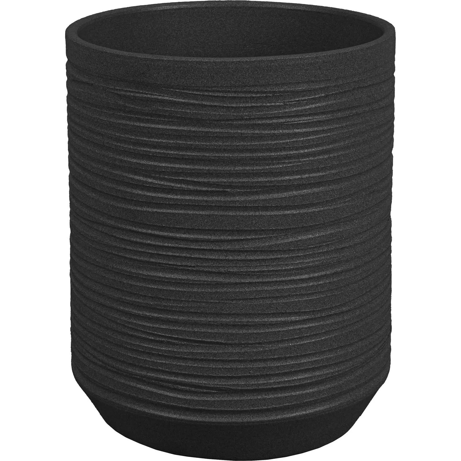 Osłonka Waza Cora antracyt - śr. 13,5 cm