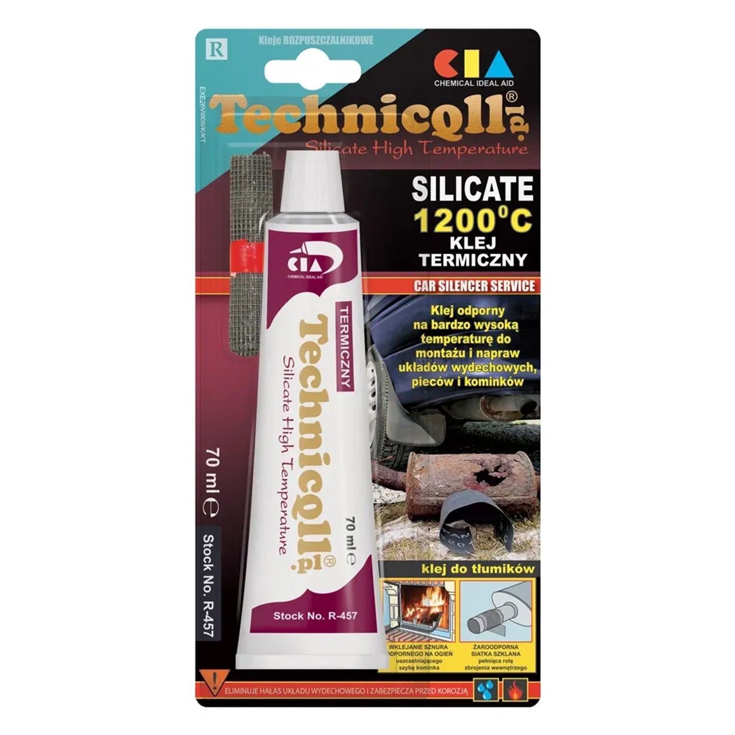 Klej Technicqll termiczny 1200 st.C 70 ml