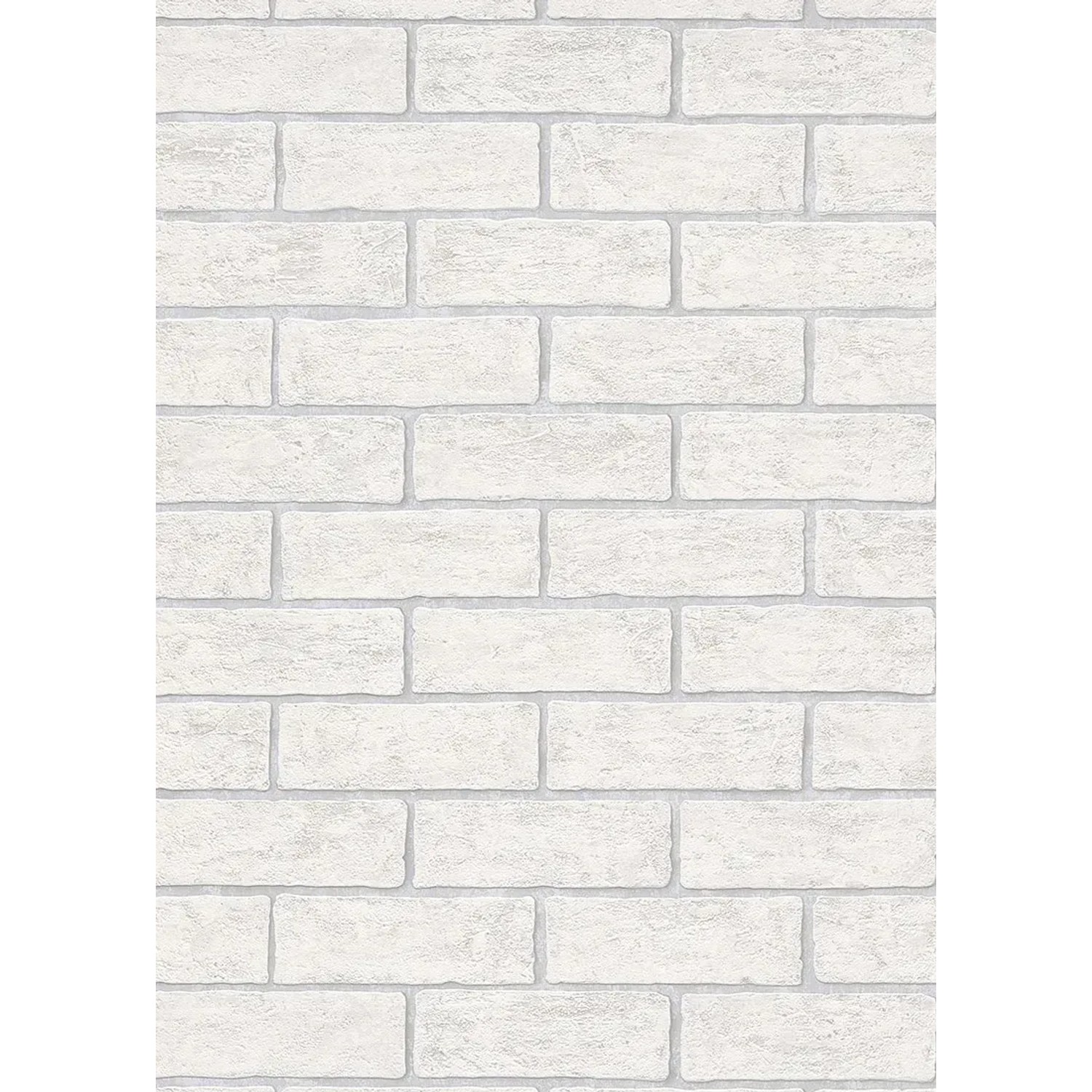 Tapeta winylowa na papierze CEGŁA biała