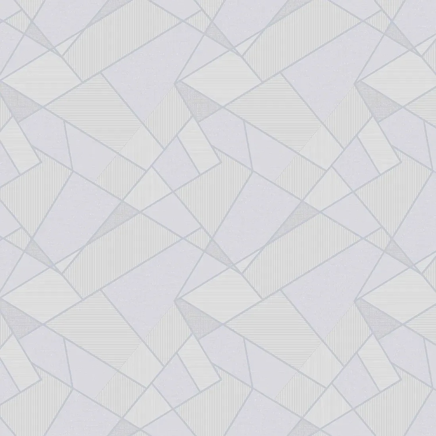 Tapeta winylowa na flizelinie SREBRNA GEOMETRIA
