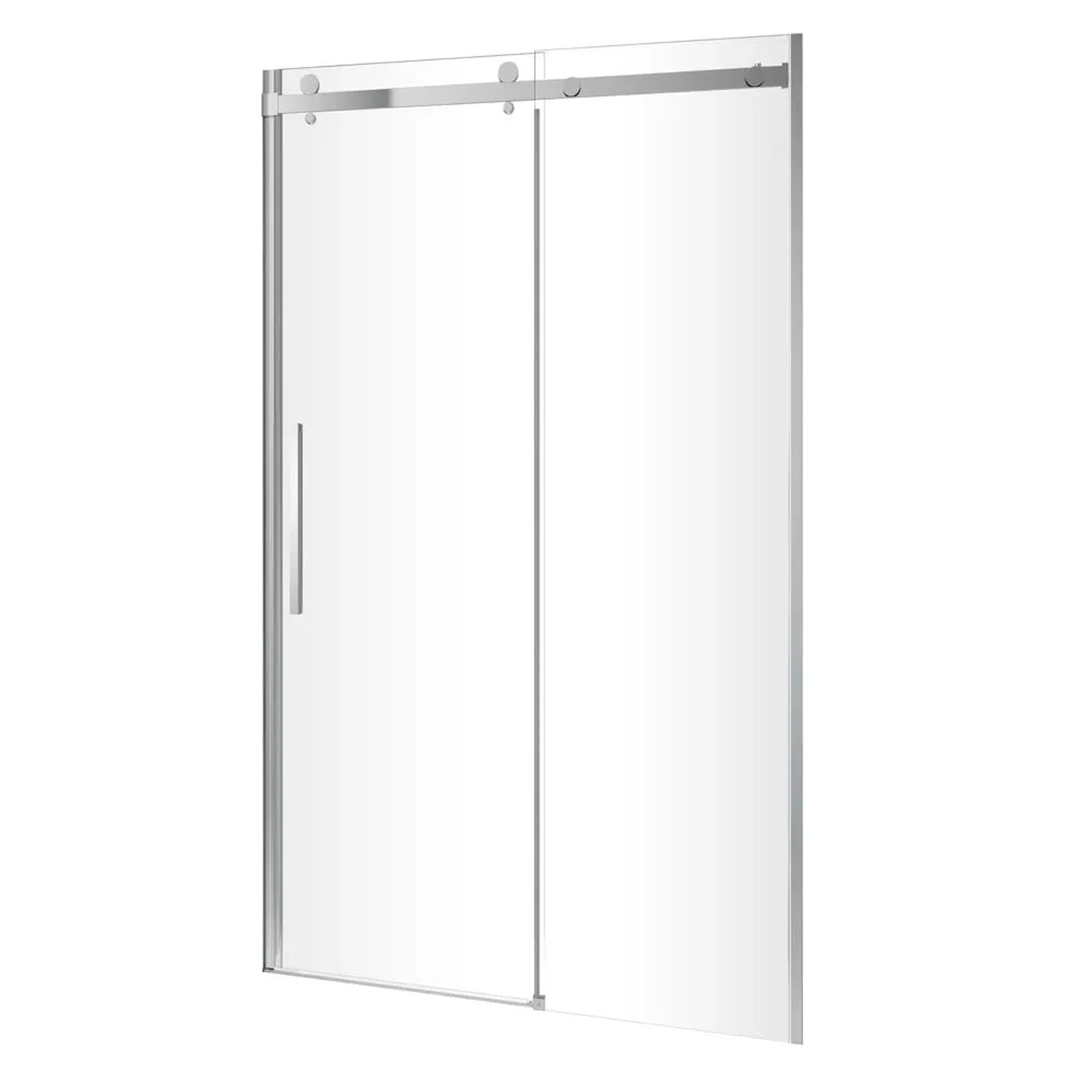 KABI Drzwi do kabiny prysznicowej Alexa lewe/prawe chrom 120x200