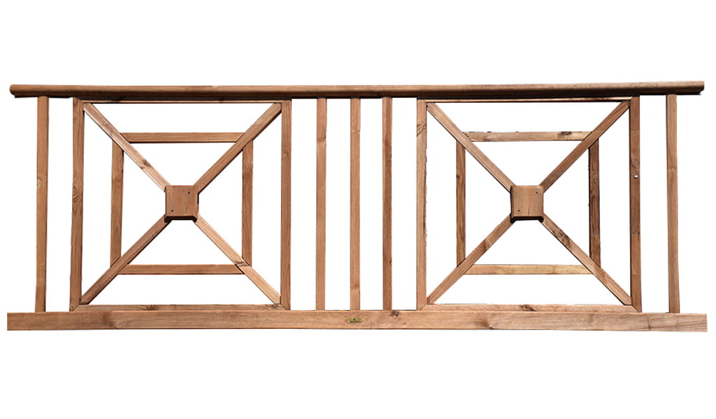 SYLVA DESIGNERSKI PŁOT SZTACHETOWY - DUBLIN - PANEL 90x250 CM