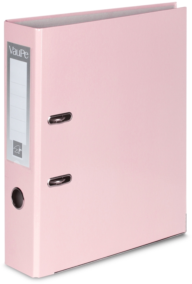 Segregator A4 VauPe FCK, szerokość grzbietu 50mm, pastelowy różowy