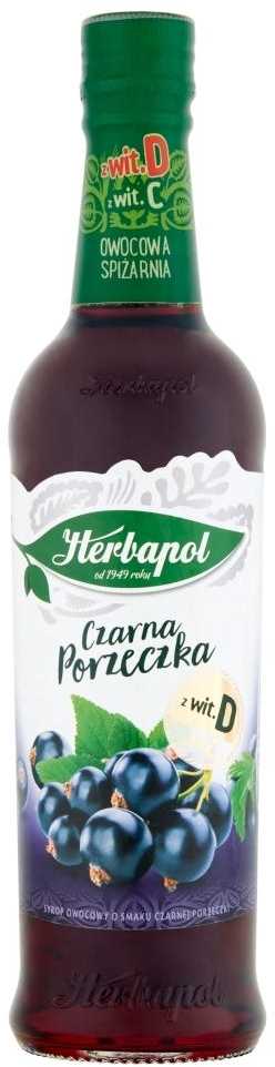 Syrop Herbapol Owocowa Spiżarnia, czarna porzeczka, 420ml