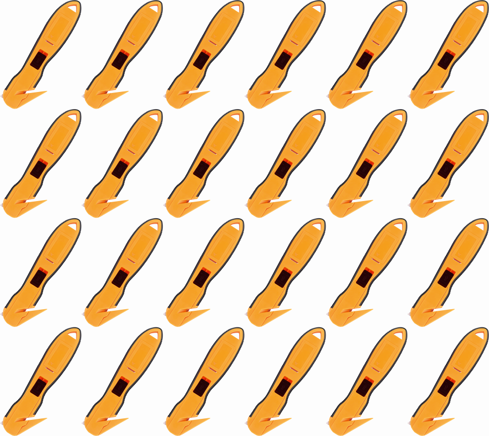 24x Nóż bezpieczny Grand GR-B03, duży, żółty