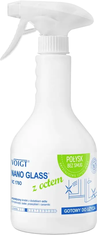 Płyn do mycia szyb Voigt Nano Glass VC176, z octem, 600ml