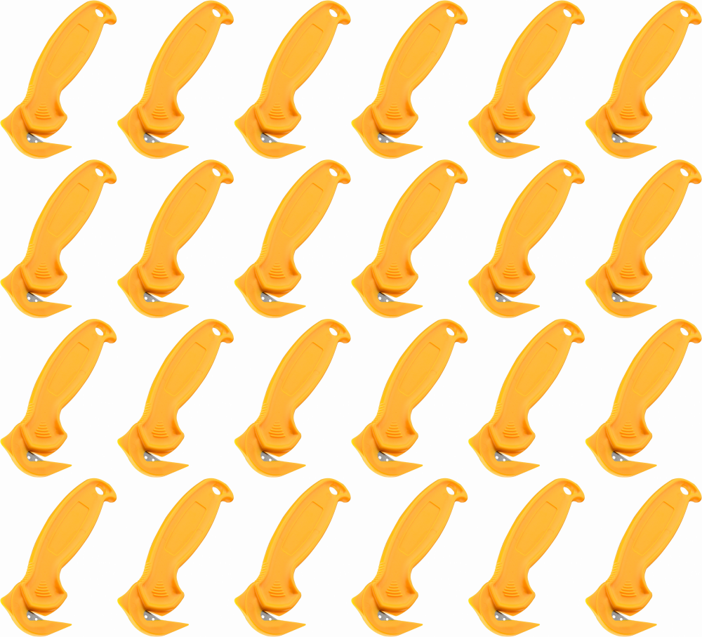 24x Nóż bezpieczny Grand GR-B02, mały, żółty