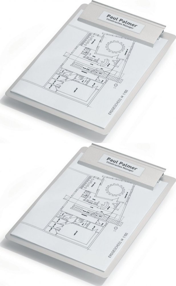 2x Kieszeń samoprzylepna Durable Pocketfix, 100x28mm, 10 sztuk, transparentny