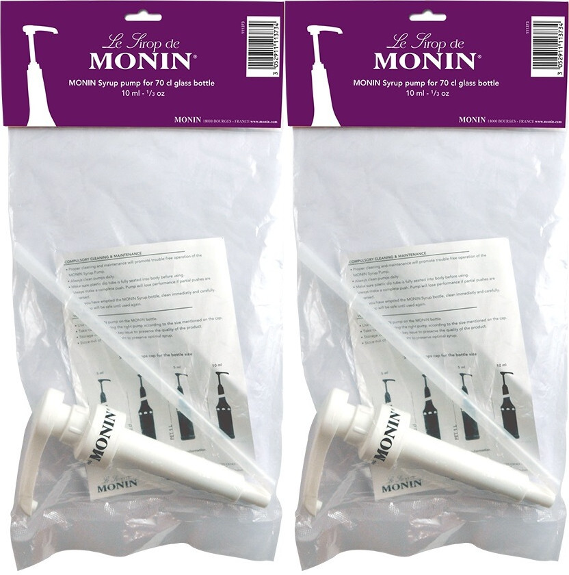 2x Dozownik, pompka do syropów Monin, 10 ml