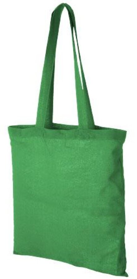 Torba na zakupy Carolina, bawełna, zielony
