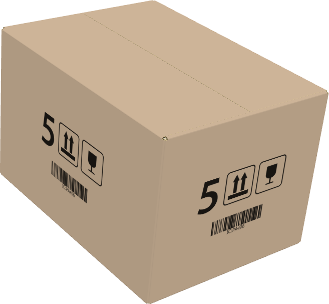 Karton klapowy Ofix Economy, 2 kolumny, 445x322x278mm, brązowy