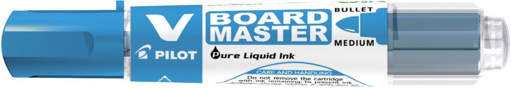 Marker suchościeralny Pilot V Board Master, okrągła, 6mm, niebieski