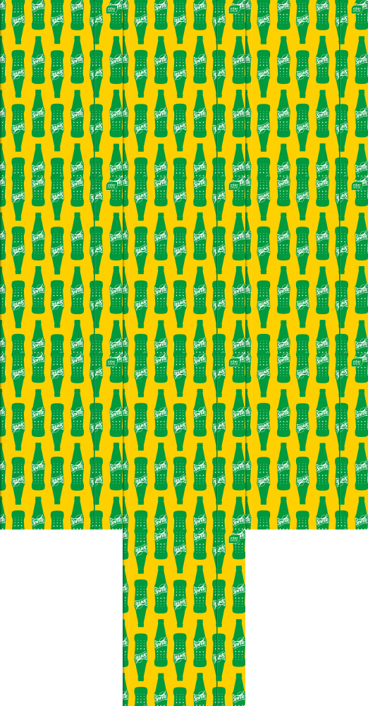 10x Teczka na dokumenty A4 Interdruk Coca Cola, z gumką, Mat+UV, mix wzorów