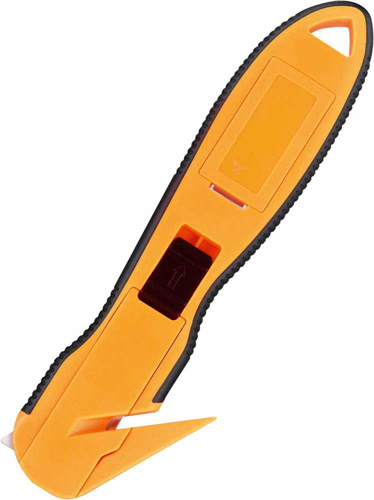 Nóż bezpieczny Grand GR-B03, duży, żółty