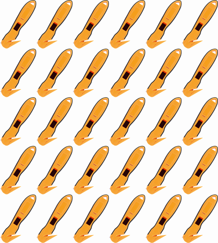 36x Nóż bezpieczny Grand GR-B03, duży, żółty