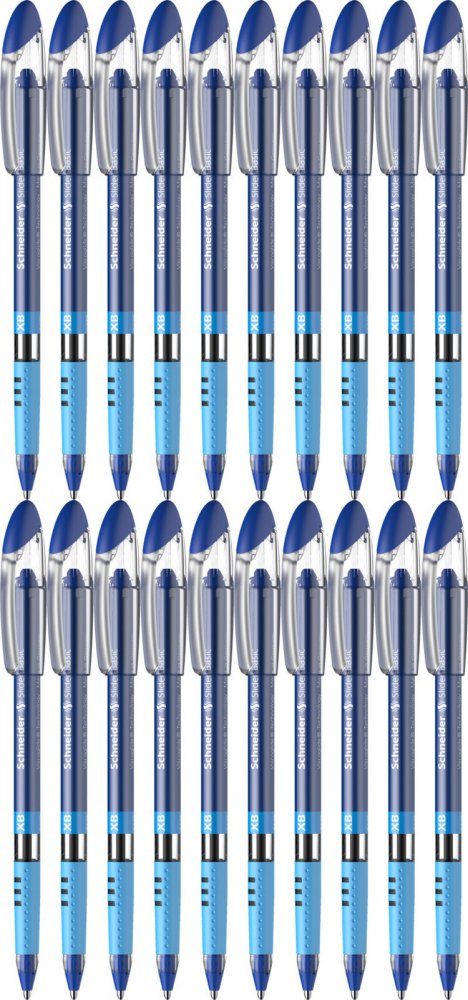 20x Długopis Schneider, Slider Basic, XB niebieski