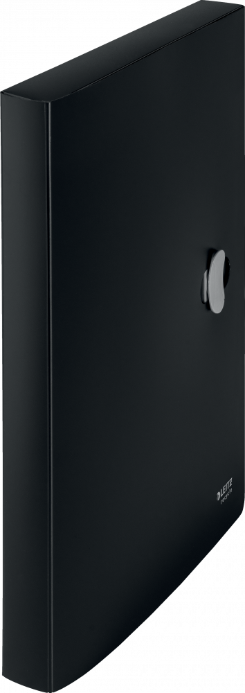 Teczka poszerzana Leitz Recycle, A4, 38mm, na klips, czarny