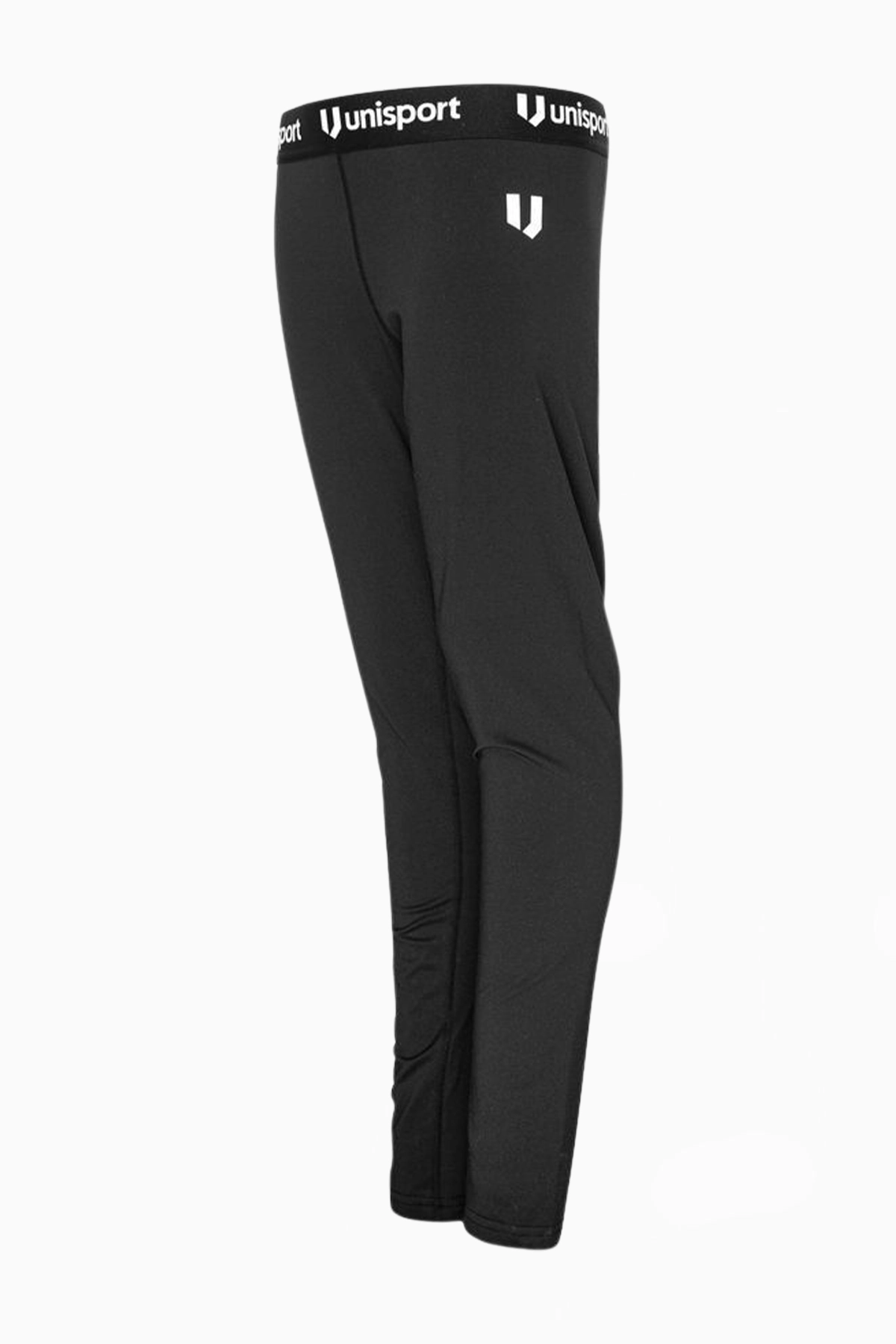 Spodnie termoaktywne Unisport Baselayer Tights Warm Junior - Czarny