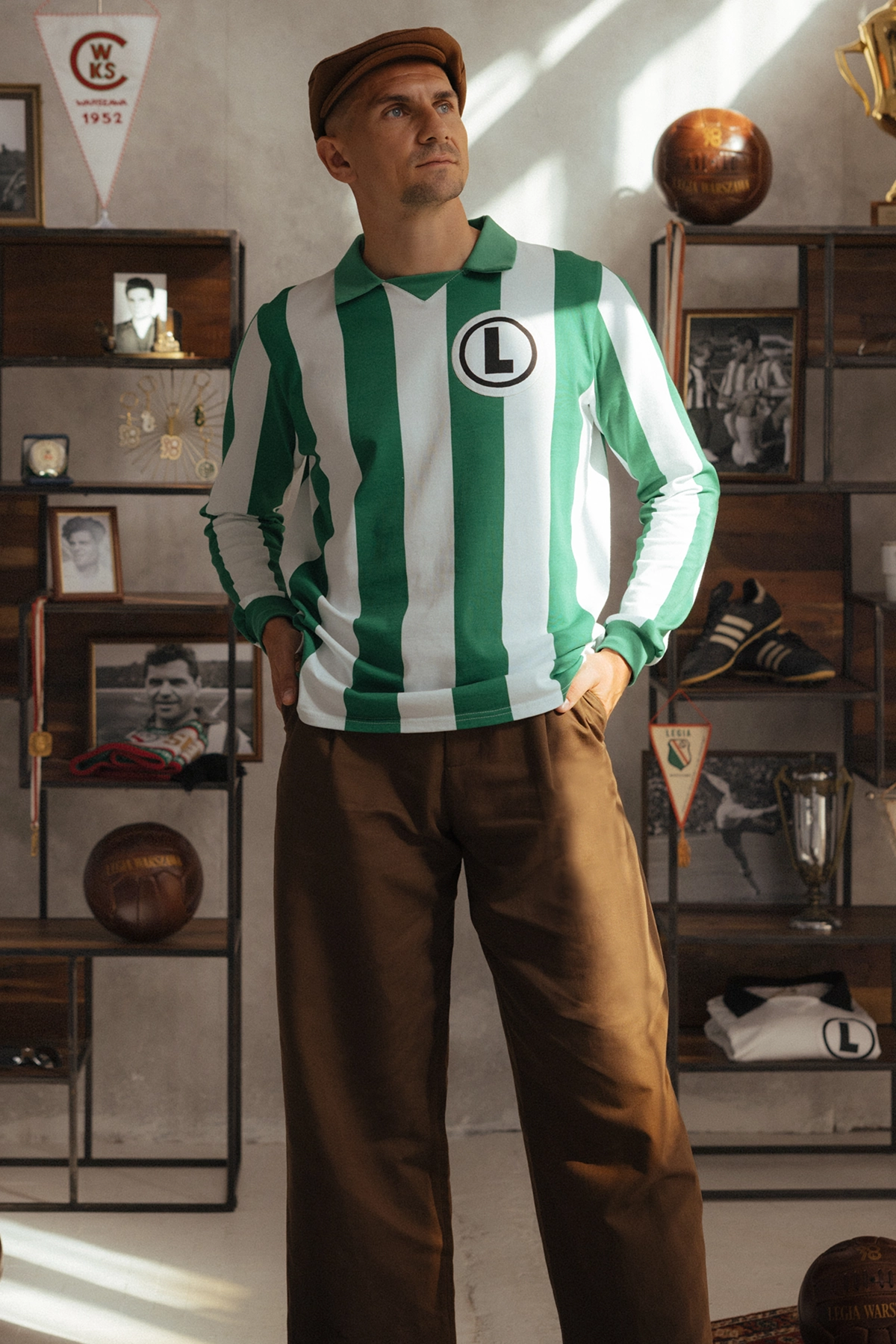 Koszulka Legia Warszawa Lucjan Brychczy Polo LS