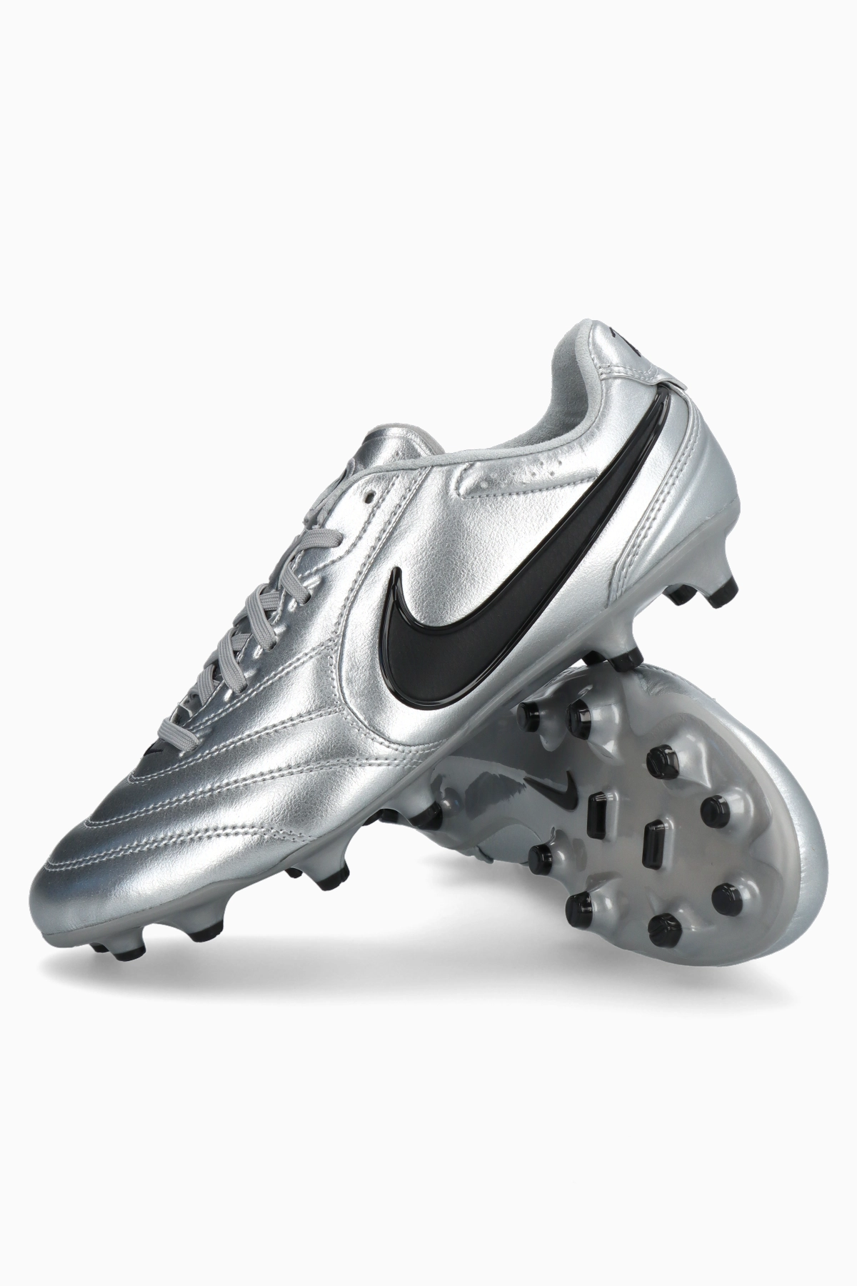 Korki Nike Tiempo Ligera Pro FG - Srebrny