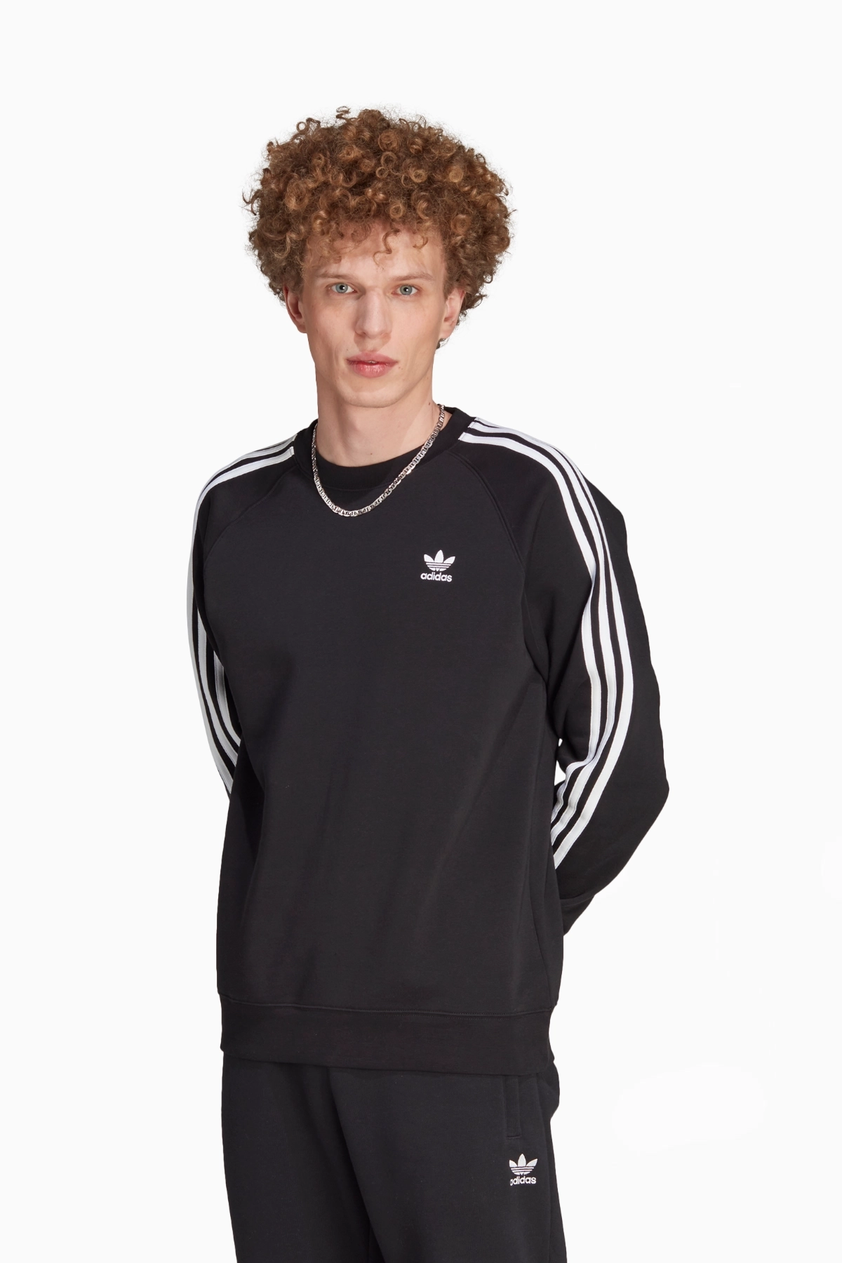 Bluza adidas Adicolor Classics 3S Crew - Czarny