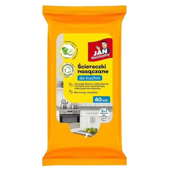Ściereczki nasączone do kuchni 40 sztuk