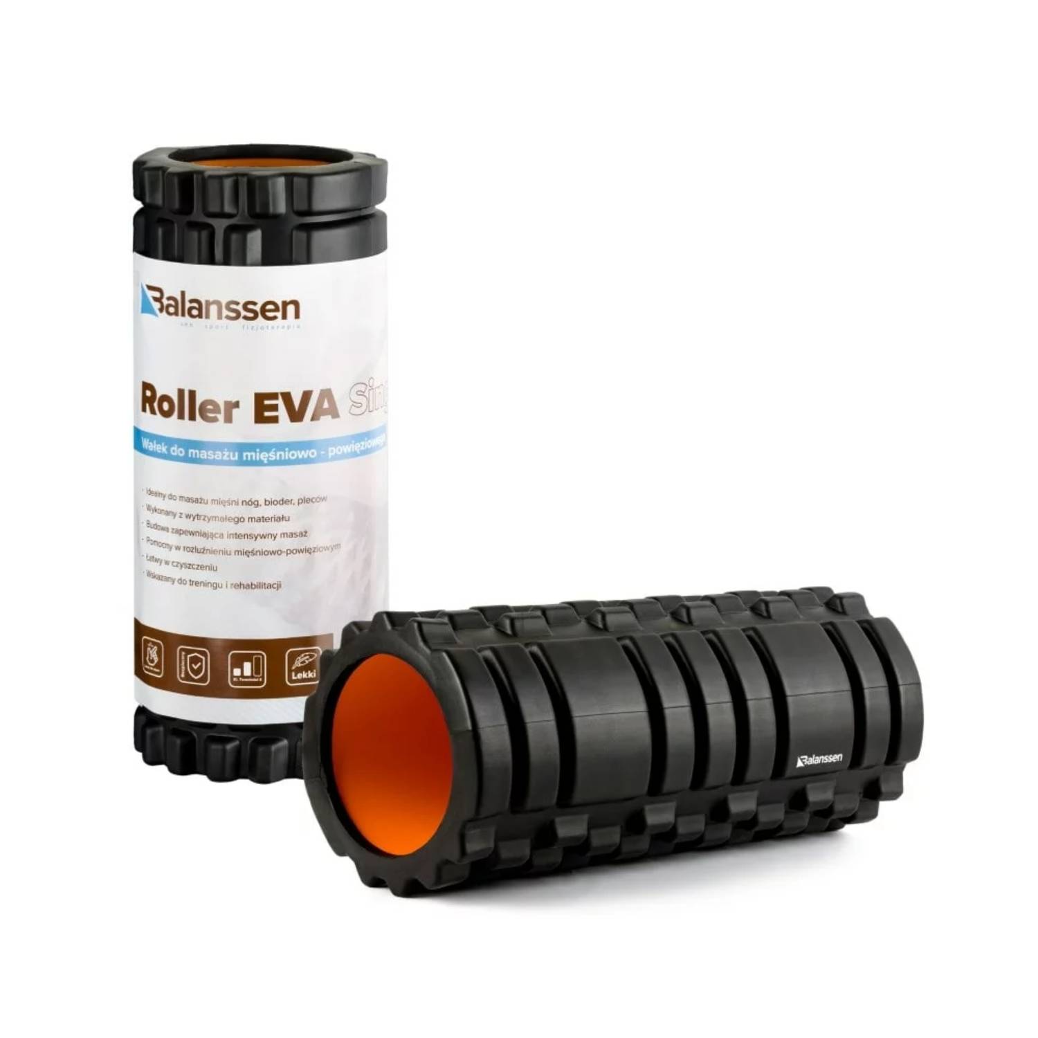 Balanssen wałek eva single do masażu mieśniowo-powięziowego, 1 sztuka