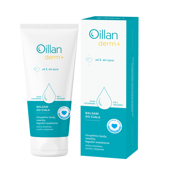 Oillan derm+ - balsam do ciała, 200 ml