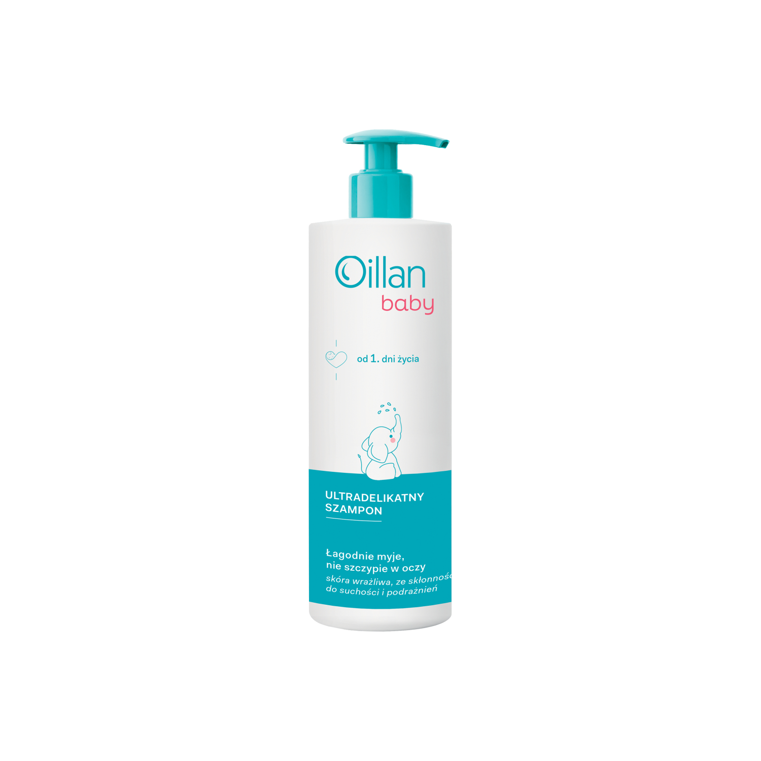 Oillan baby - ultradelikatny szampon, od 1. dnia życia, 200 ml