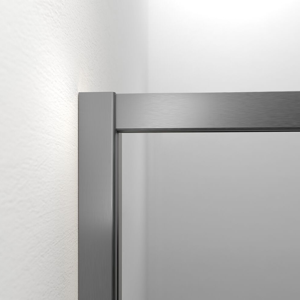 Sealskin Contour kabina prysznicowa 90x90 cm kwadratowa szary mat/szkło przezroczyste CD180906145100