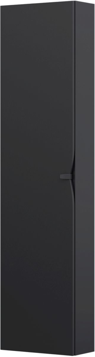Oristo Siena szafka boczna 160 cm wysoka wisząca czarny mat OR45-SB1D-40-8